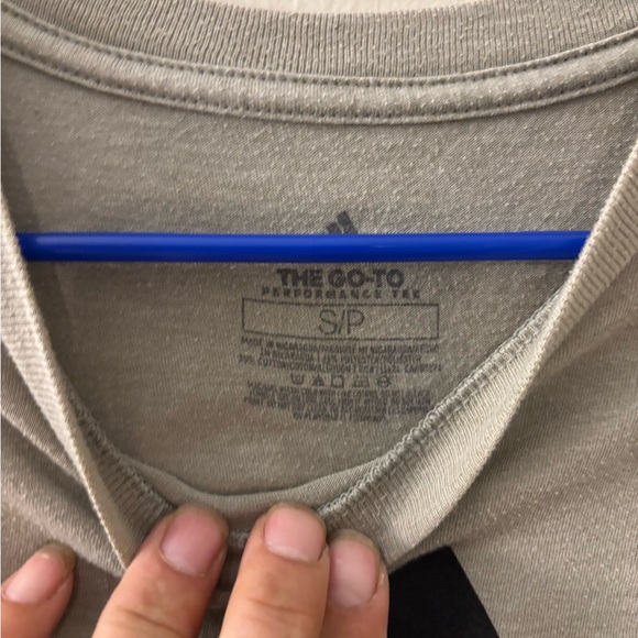 Adidas Men's Short Sleeve Tee in Gray - Picture 2 of 4